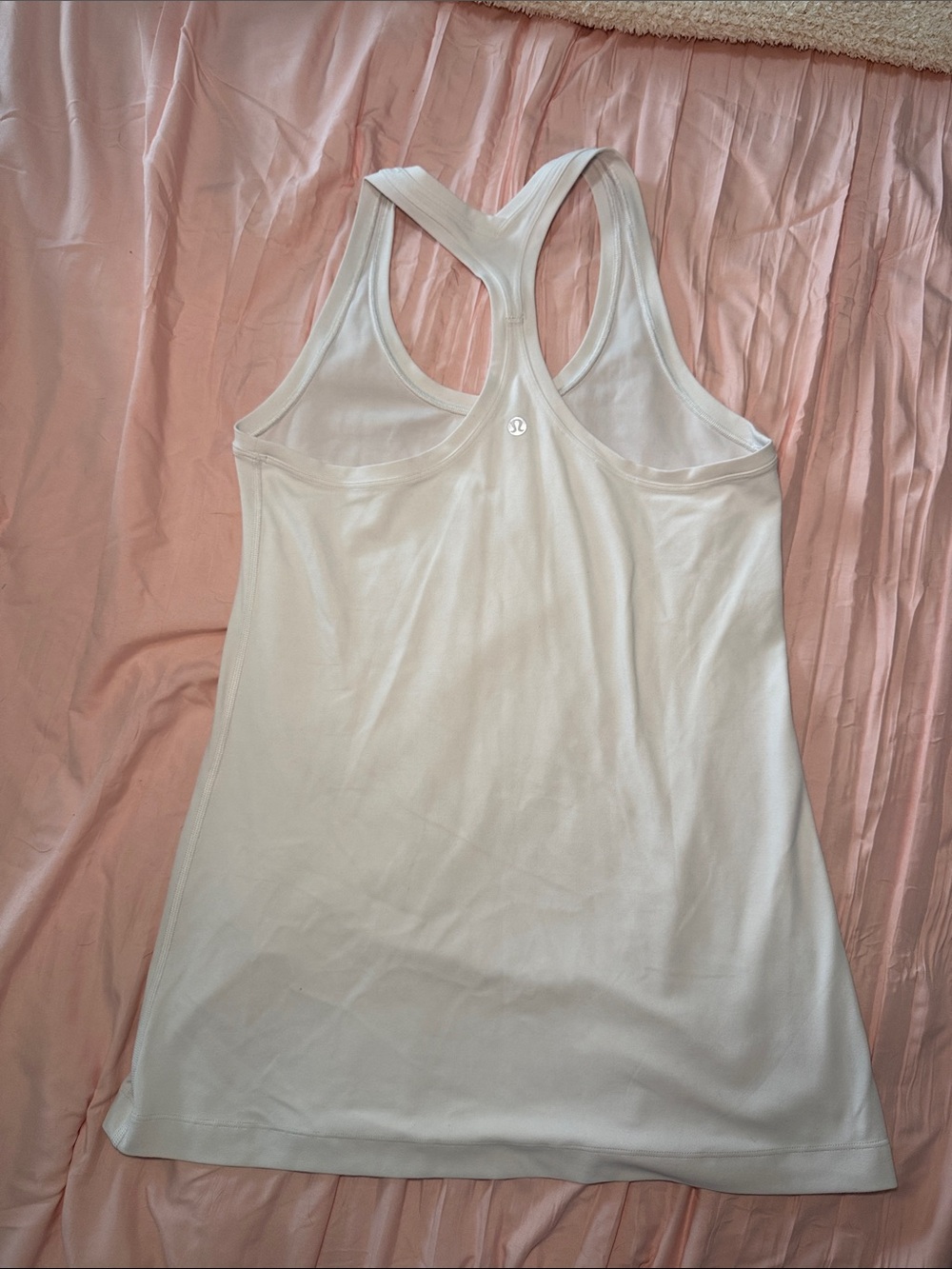 lululemon athletica White Racerback Tank - Picture 2 of 5